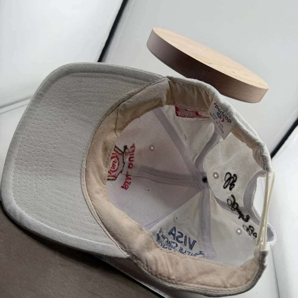 Vintage 1998 Real Quiet Horse Racing NTRA Triple Crown Snapback Hat Rare